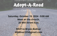 Adopt A Road Clean Up Day