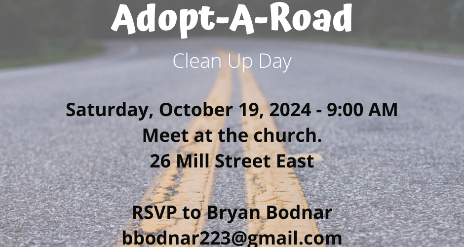 Adopt A Road Clean Up Day